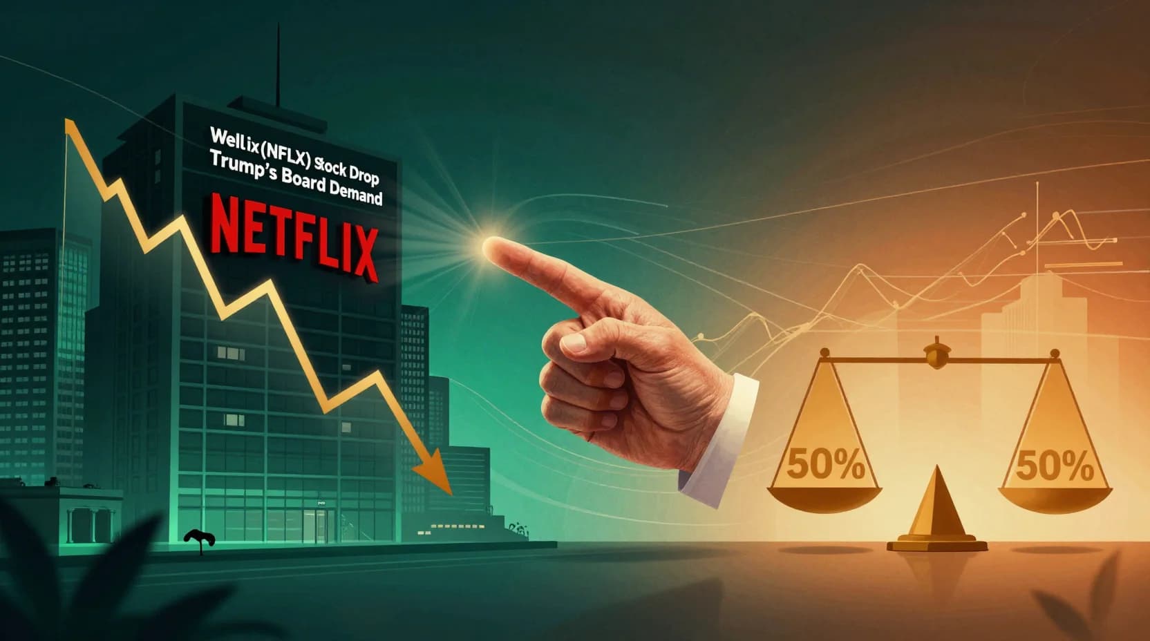 Will Netflix Stock Drop After Trump's Board Member Demand?