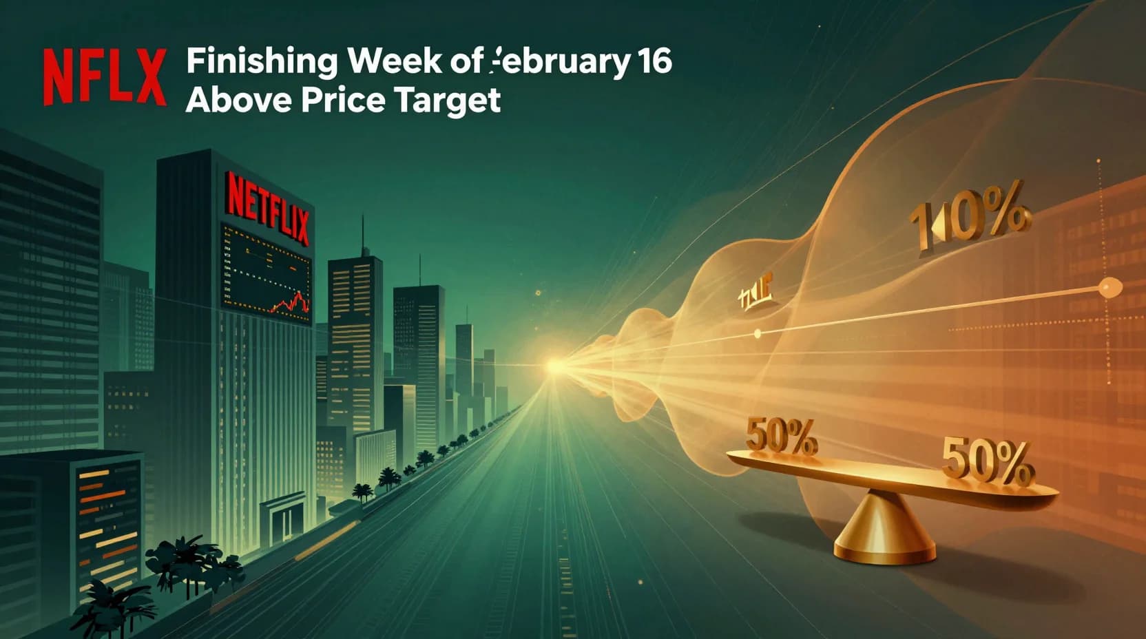 Will Netflix (NFLX) finish week of February 16 above price target?