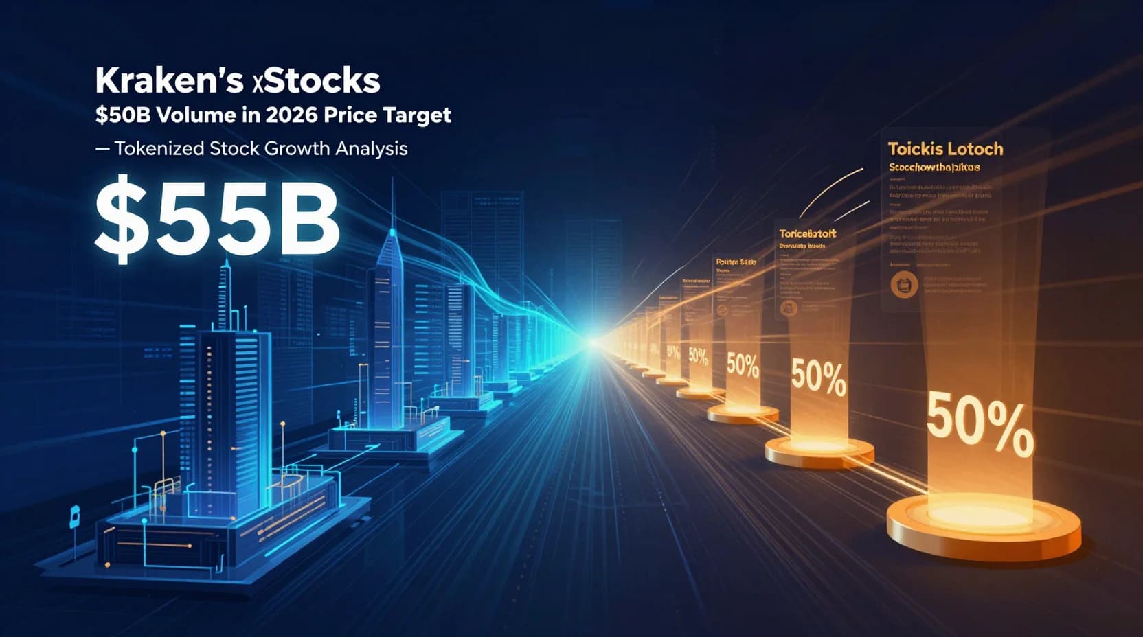 Will Kraken's xStocks Reach $50B Volume in 2026?