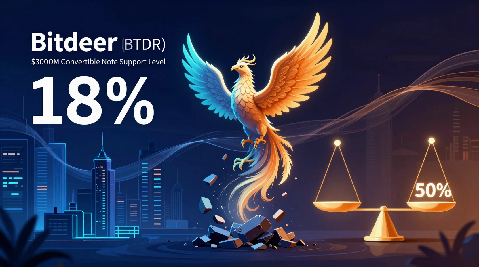 Will Bitdeer (BTDR) Stock Recover From 18% Drop After $300M Convertible Note?