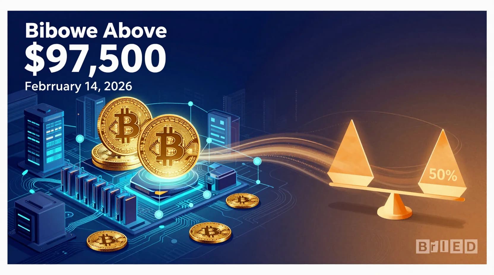 Will Bitcoin be above $97,500 on February 14, 2026?