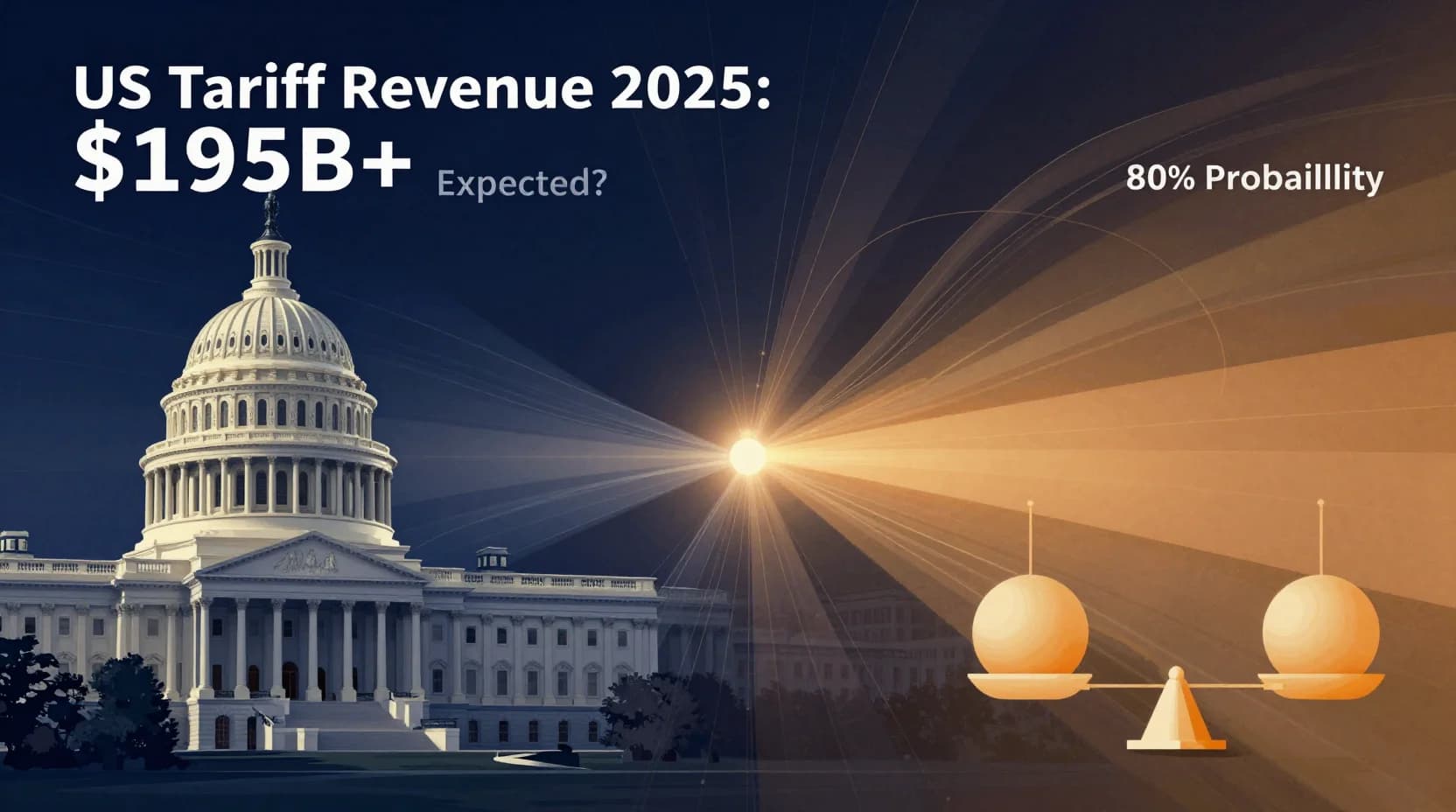 How much revenue will U.S. raise from tariffs in 2025?