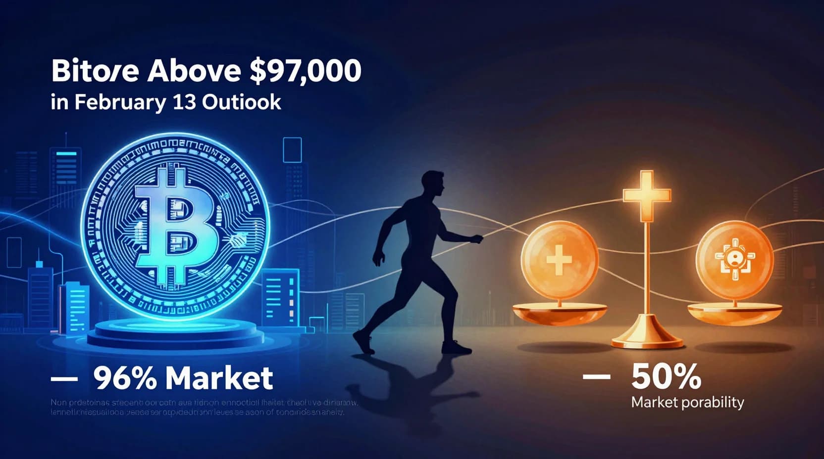Will Bitcoin Stay Above $97,000 on February 13?