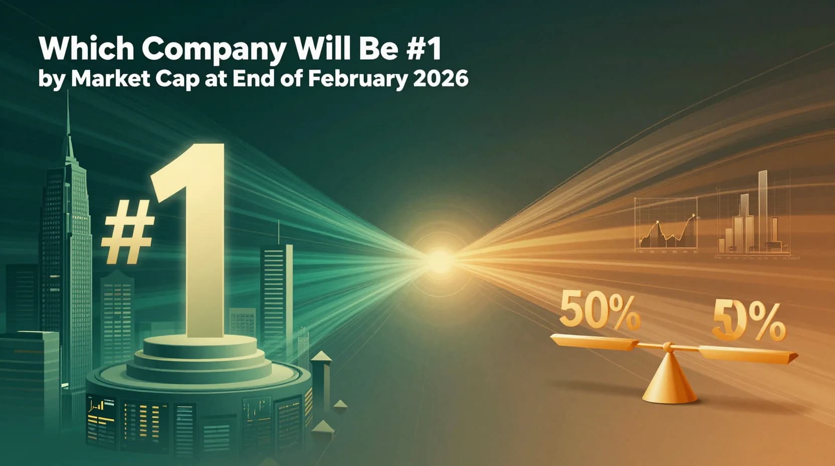 Which Company Will Be #1 by Market Cap at End of February 2026?