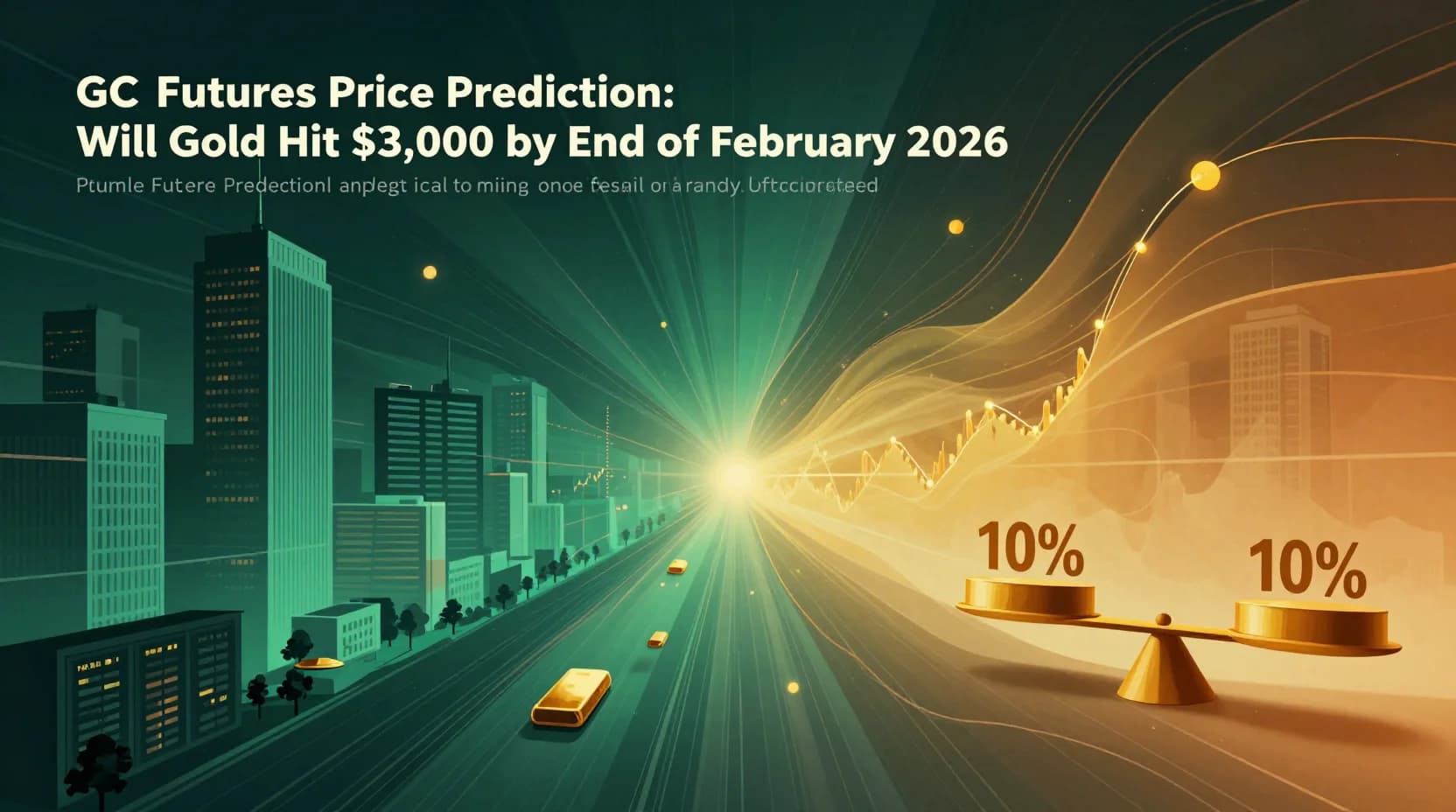 What will Gold (GC) hit by end of February?