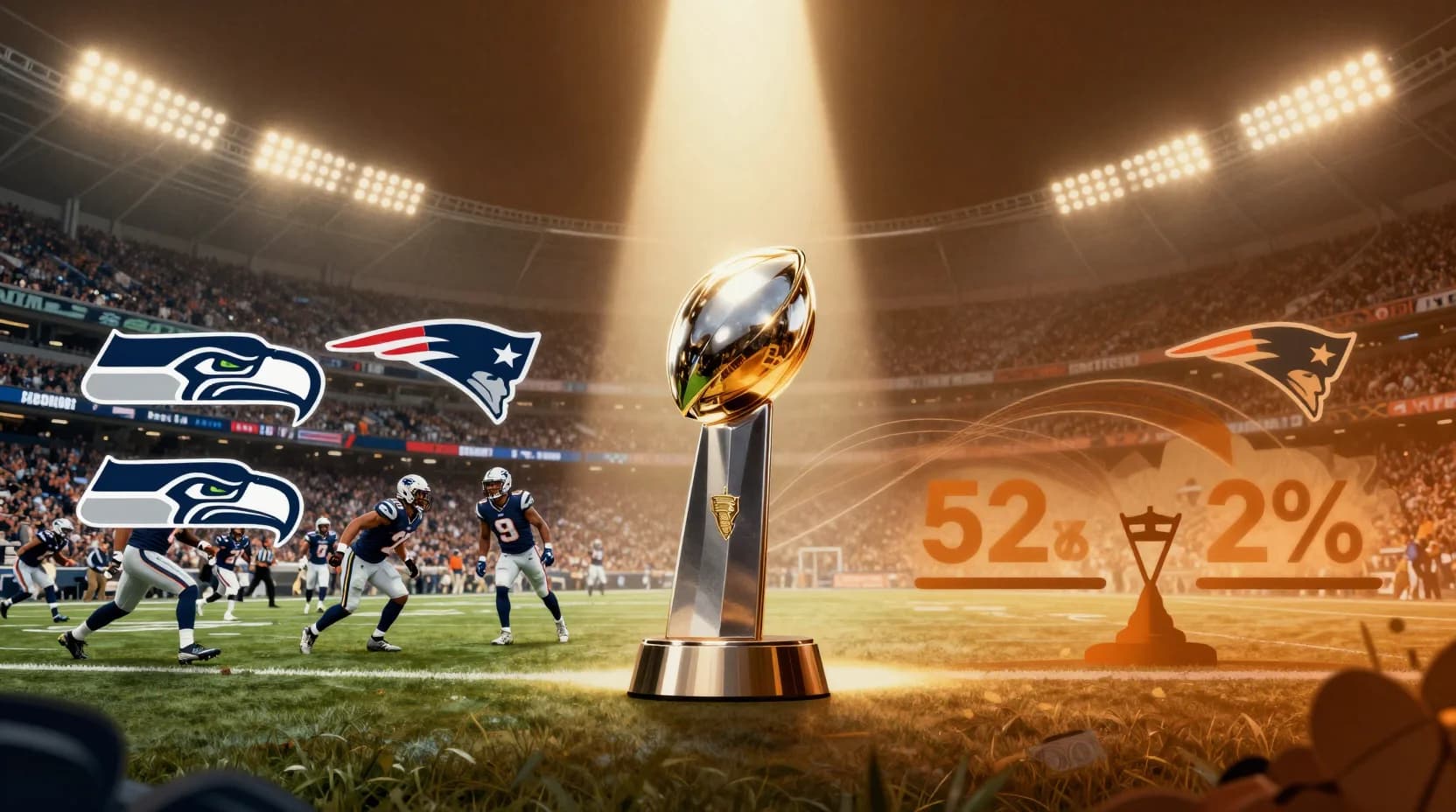 Will the Seattle Seahawks or New England Patriots Win Super Bowl LX?