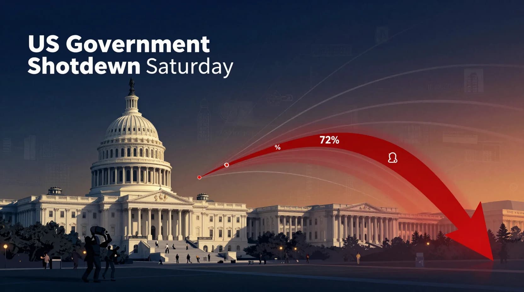 US government shutdown Saturday?