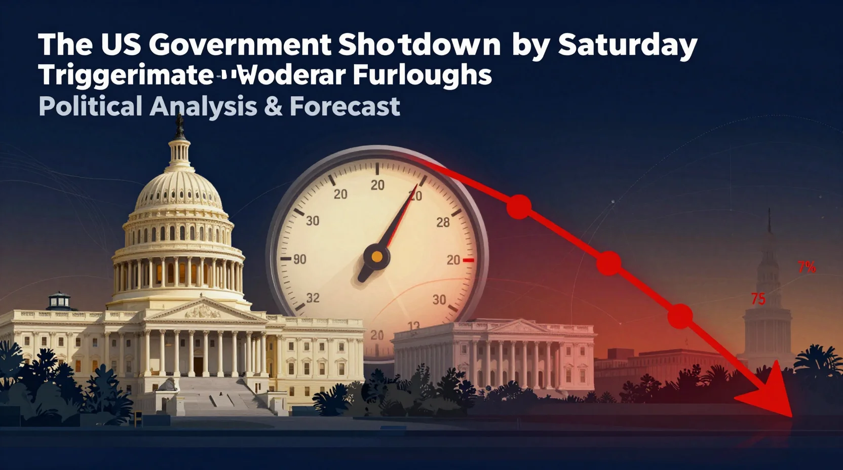 Will the US Government Shutdown by Saturday Trigger Immediate Federal Worker Furloughs?