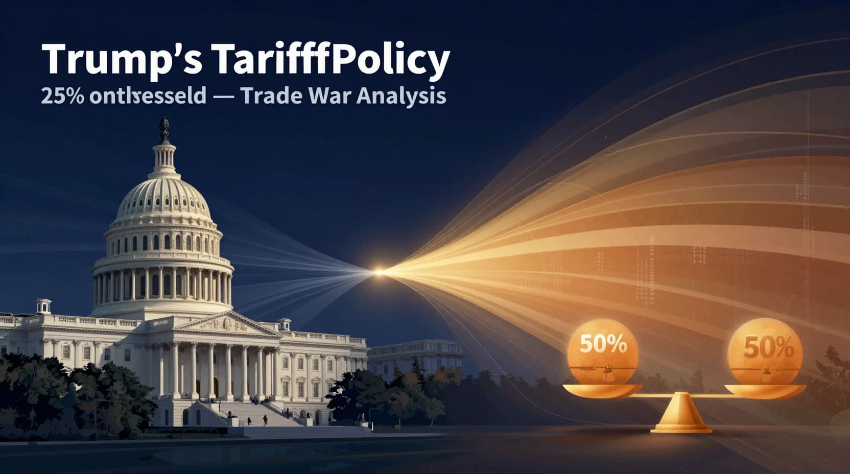 Will Trump's tariff policy exceed 25% on China?