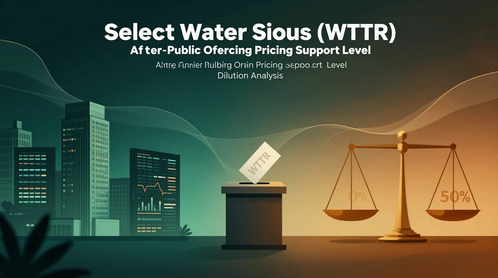 Will Select Water Solutions (WTTR) Stock Drop After Public Offering Pricing?
