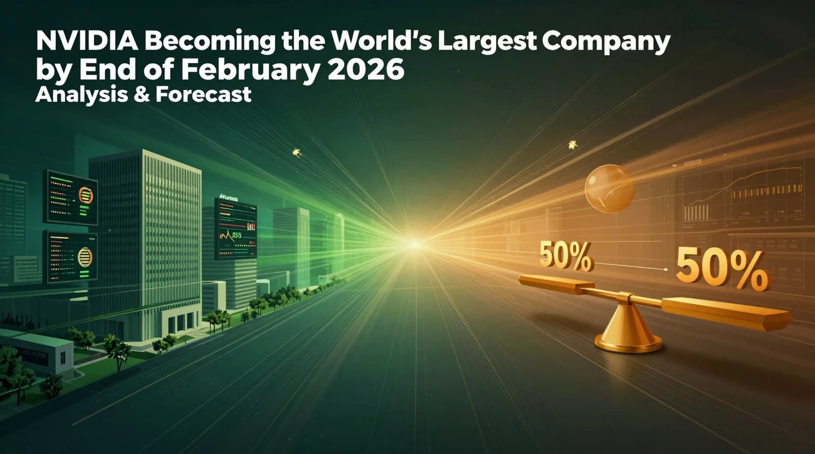 Will Nvidia Be the World's Largest Company by End of February 2026?