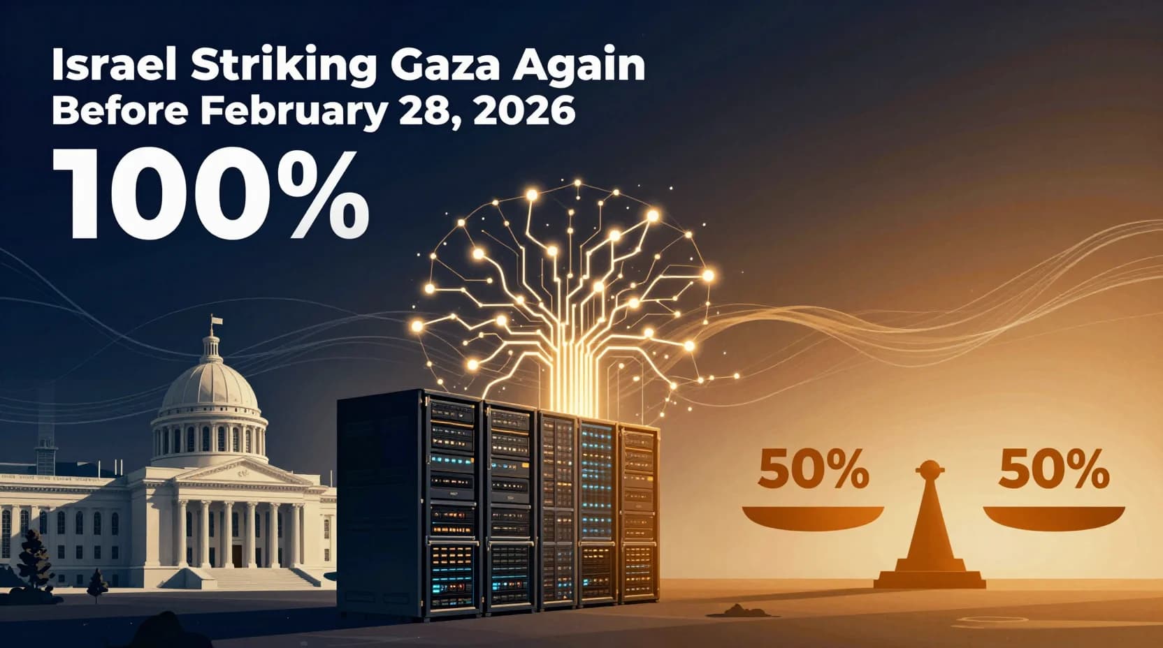 Will Israel Strike Gaza Again Before February 28, 2026?