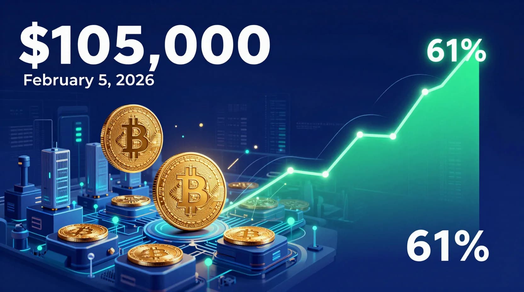 Will Bitcoin Be Above $105,000 on February 5, 2026?