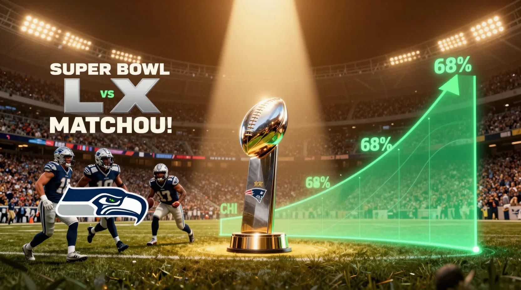 Will the Seattle Seahawks Defeat the New England Patriots in Super Bowl LX?