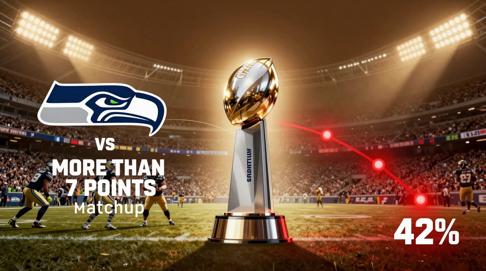 Will the Seattle Seahawks Win Super Bowl LX by More Than 7 Points?
