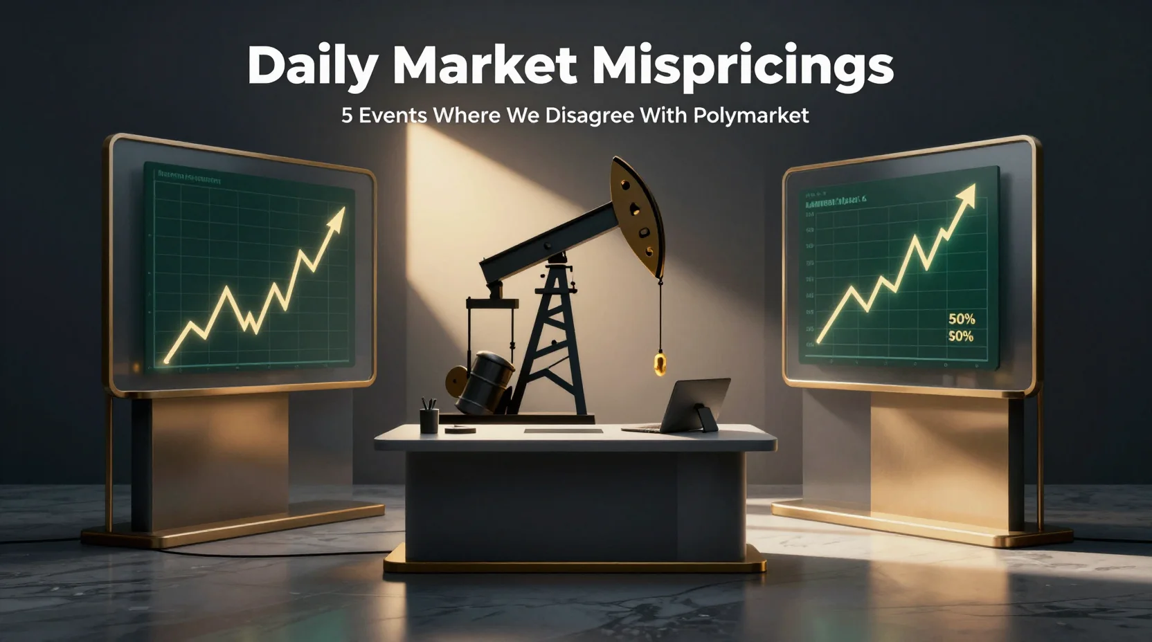 Daily Market Mispricings: 5 Events Where We Disagree With Polymarket β April 14, 2026